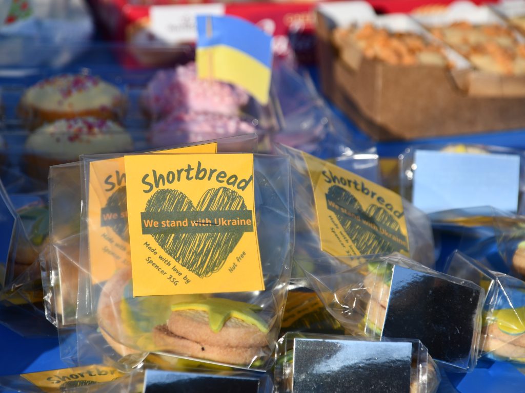 Ukraine support shortbread