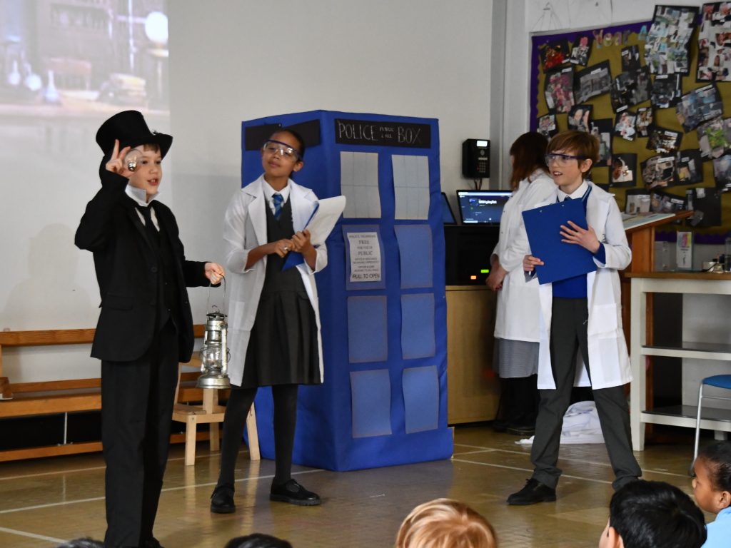 Doctor Who show from students