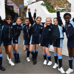 girls football team