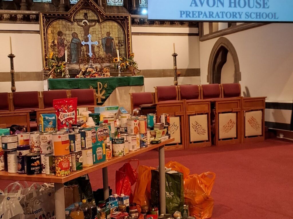 Harvest festival service